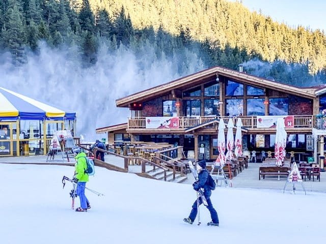 A ski chalet in Bansko