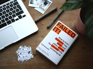 Computer and note about failure and success