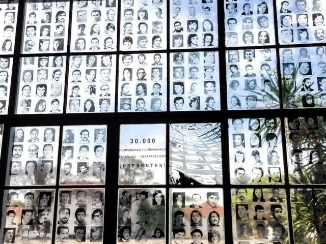 Faces of some of the disappeared at ESMA