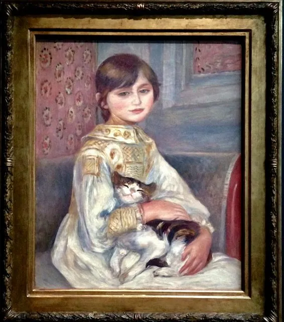 Portrait of Julie Manet by Pierre August Renoir