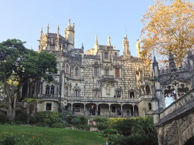 Large neo-Gothic mansion