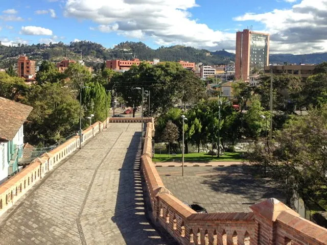 View of the Broken Bridge from the Historic Center