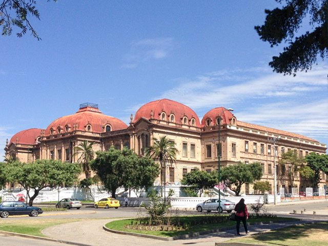 A large French style building