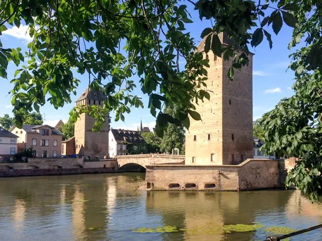 The Ponts Couvert on Strasbourg, France