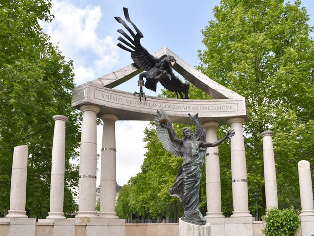 The Memorial for Victims of the German Occupation in Budapest