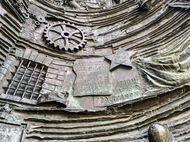 Inside the Centenary Monument on Margaret Island