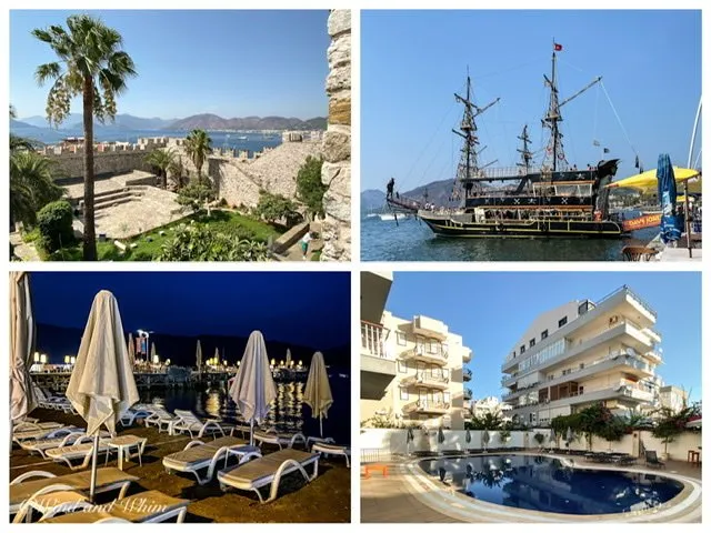 Four photos of Marmaris, Turkey
