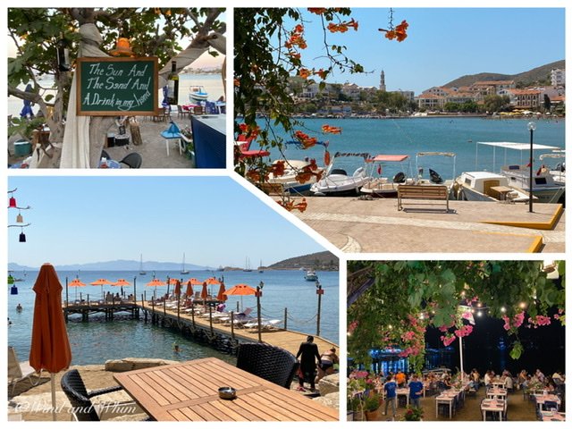 Four photos of Datca, Turkey