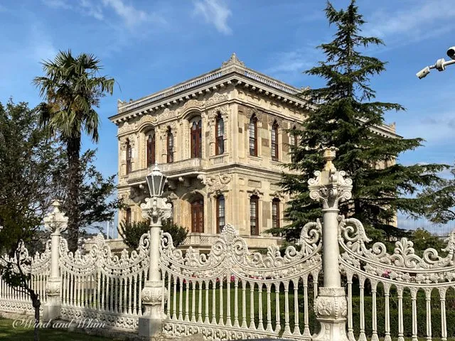 Exterior of the Kucuksu Palace
