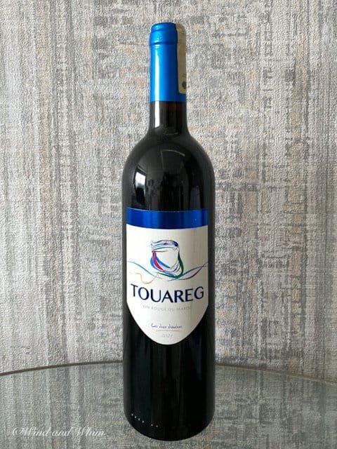 A bottle of Touareg wine