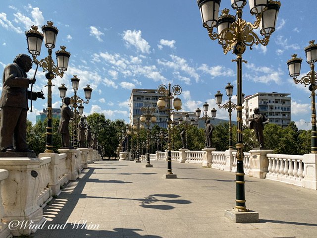 The Bridge of Art in Skopje