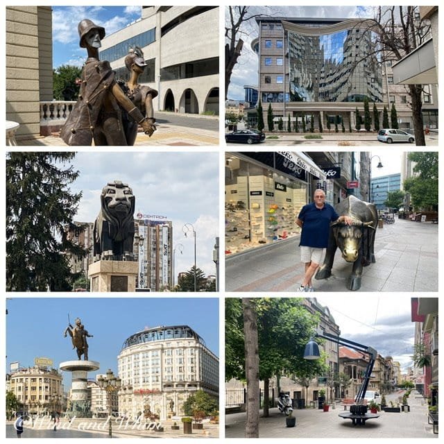 Six photos of Skopje