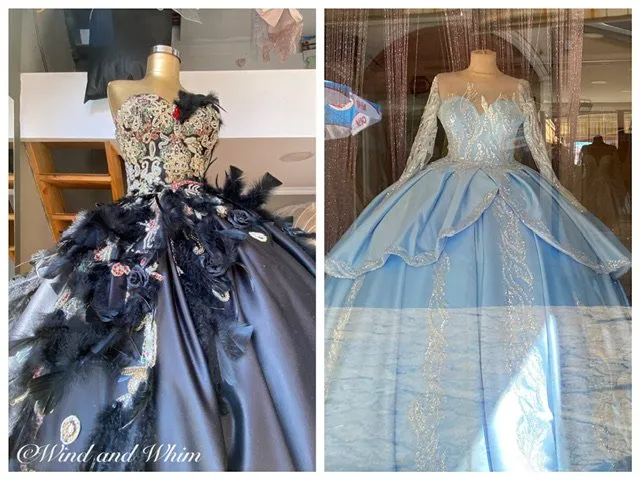 Two dresses for sale in the Old Bazaar