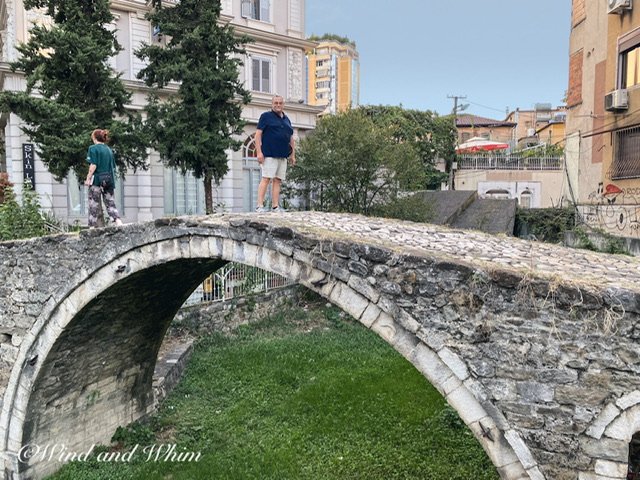 A man standing on Tanner’s Bridge