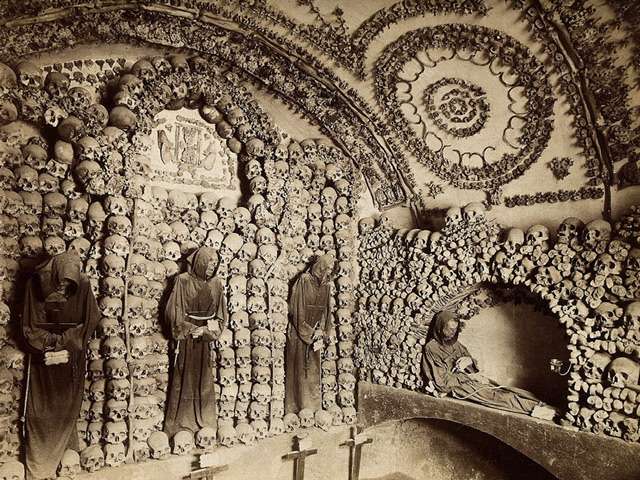 Inside the Capuchin Crypt, Rome