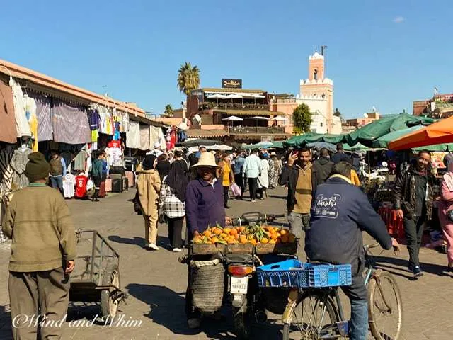 Jemaa el-Fnaa in Marrakesh