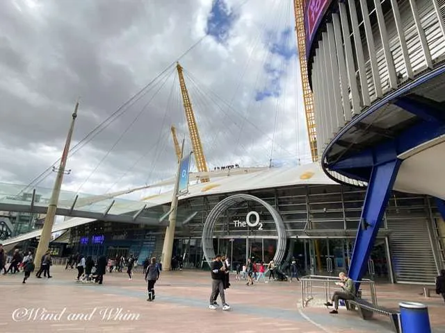 The O2 Arena entrance