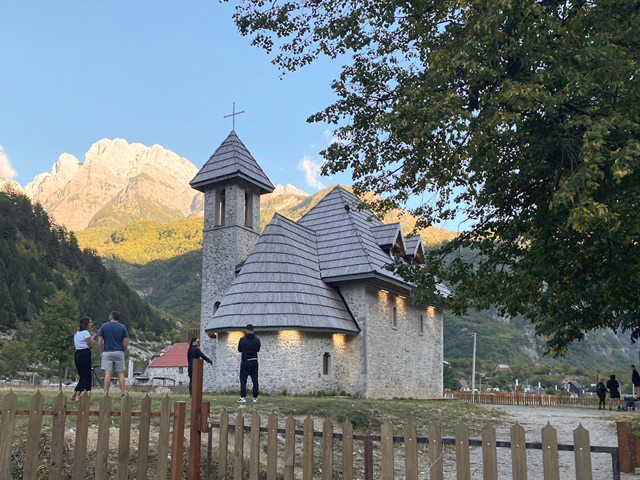 A church in Theth, Albania