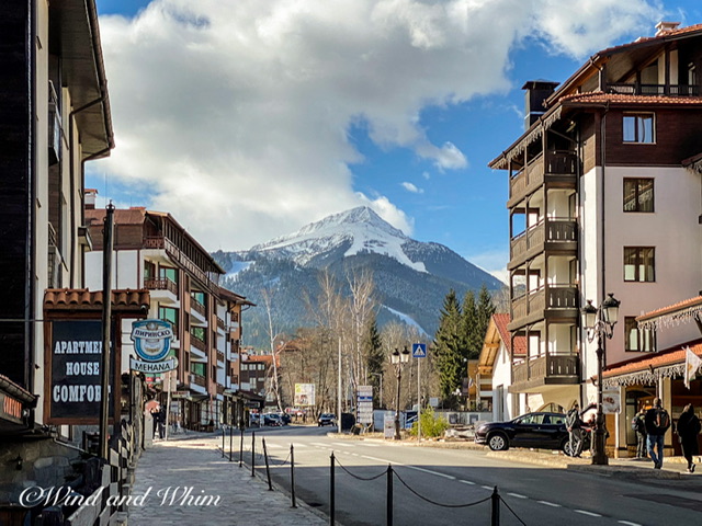 Ski mountain in Bansko