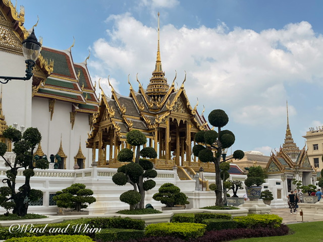 Ornate Thai buildings