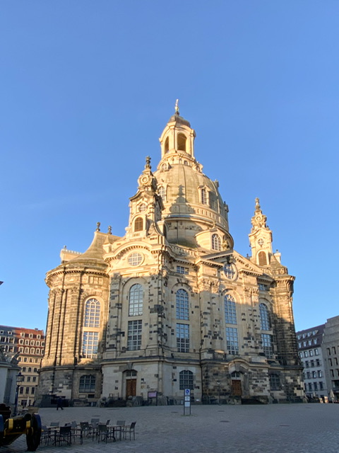 The Frauenkirche in the early morning