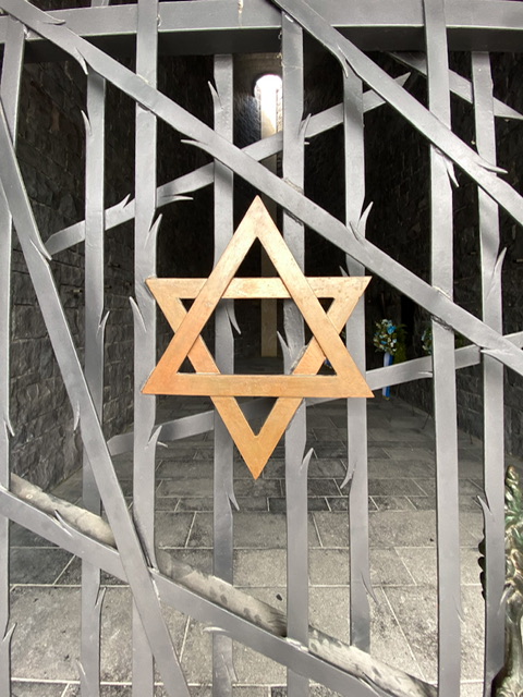 The Star of David on a gate