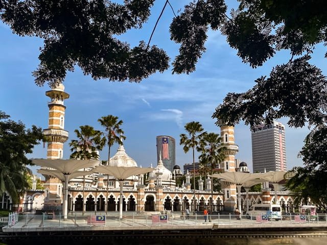 A large, ornate mosque