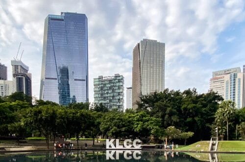 Skyscrapers in the KLCC