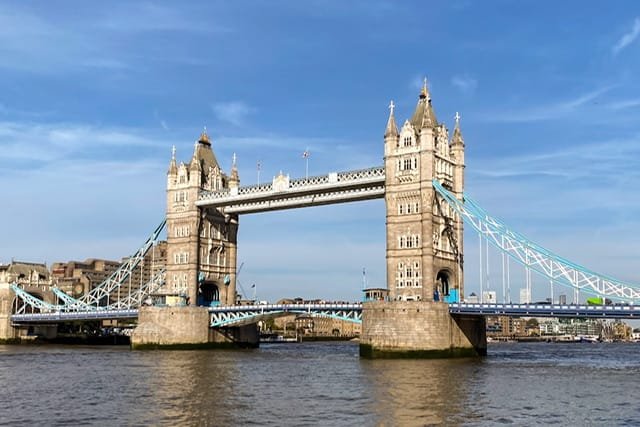 The Tower Bridge in London