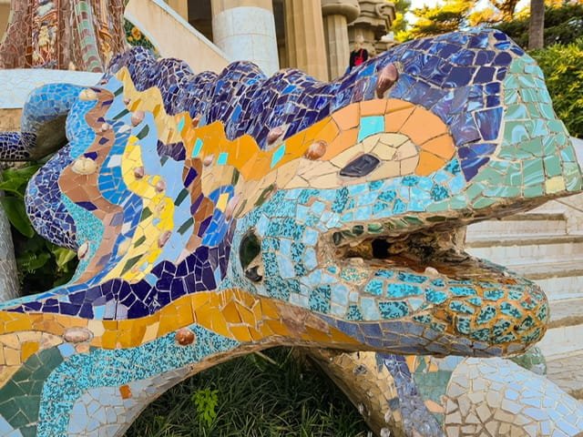 El Drac at Parc Güell, Barcelona